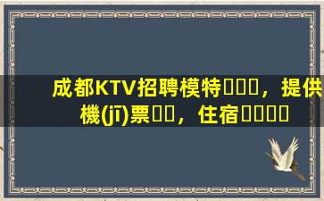 成都KTV招聘模特，提供機(jī)票，住宿，日結(jié)